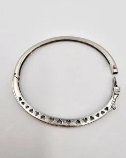 Pamono Bracelet in 18 Karat White Gold with 25 Diamonds, 1990s><noscript><img width=