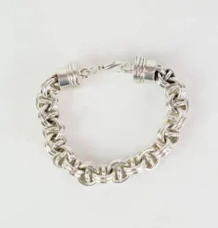 Hot Pamono Bracelets in Silver, Powerful Model, Divided Into Rings Nice