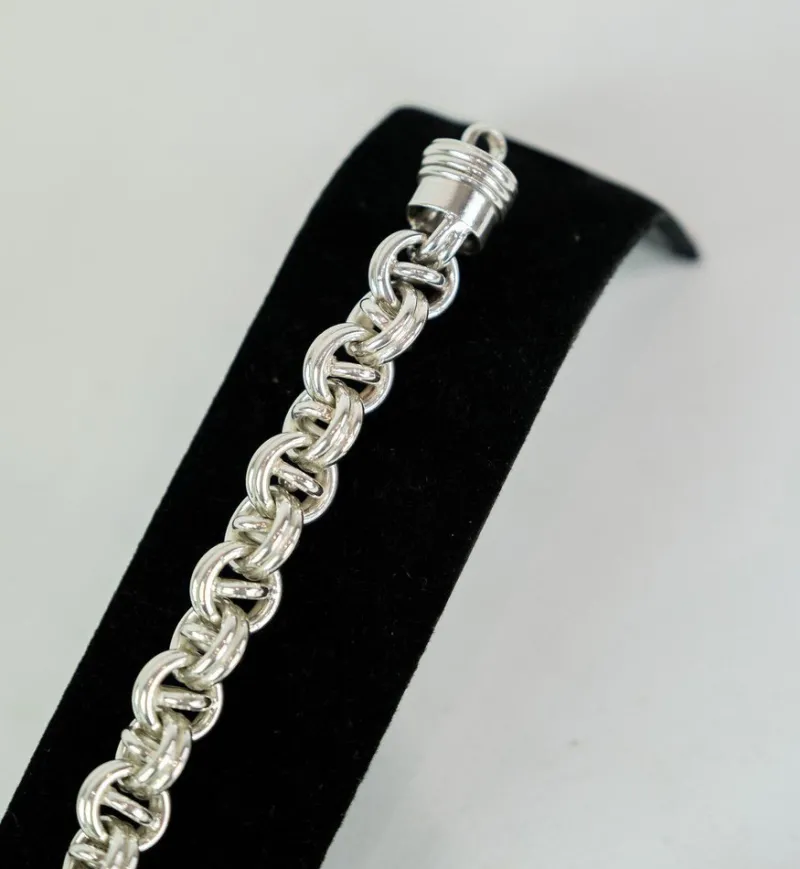 Hot Pamono Bracelets in Silver, Powerful Model, Divided Into Rings Nice