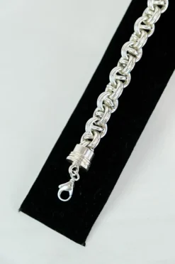 Hot Pamono Bracelets in Silver, Powerful Model, Divided Into Rings Nice