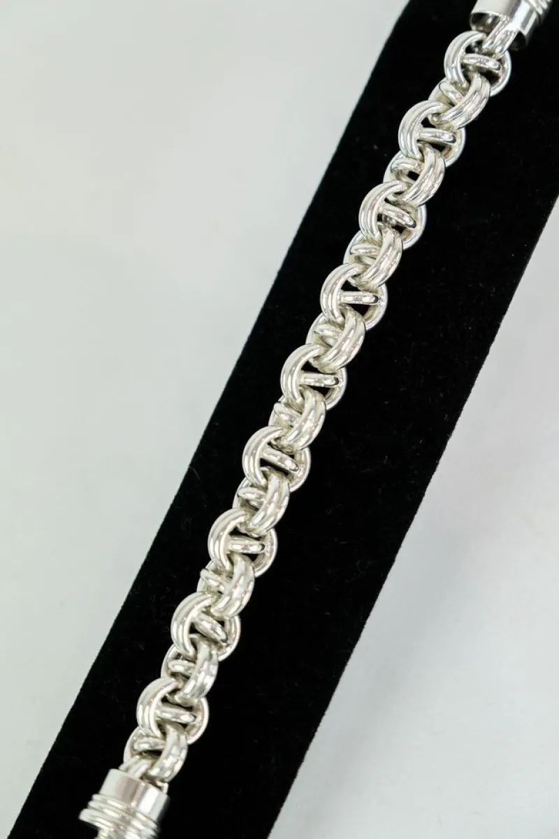 Hot Pamono Bracelets in Silver, Powerful Model, Divided Into Rings Nice