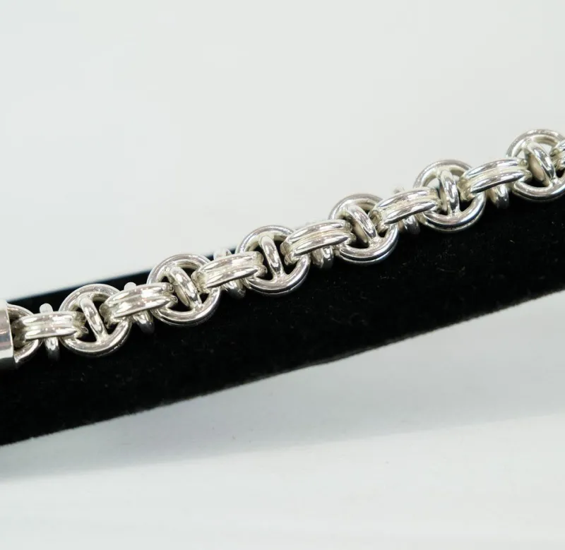 Hot Pamono Bracelets in Silver, Powerful Model, Divided Into Rings Nice
