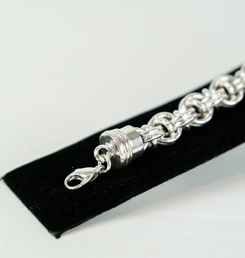 Hot Pamono Bracelets in Silver, Powerful Model, Divided Into Rings Nice