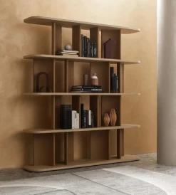 Hot Pamono Bracket Oak Bookshelf by Morica Design