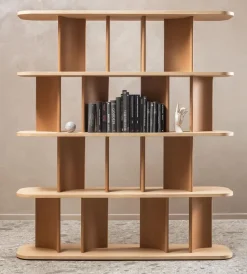 Hot Pamono Bracket Oak Bookshelf by Morica Design