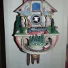 Online Pamono Bradford Exchange Figure Train Clock, 1980s