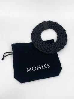 Pamono Braided Leather Necklace from Monies, 1990s> Necklaces