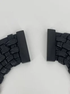 Pamono Braided Leather Necklace from Monies, 1990s><noscript><img width=
