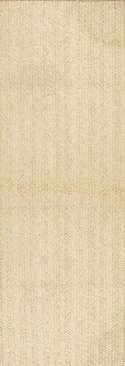 New Pamono Braided Runner in Off White from R&K Principal Jahanshah Nazmiyal