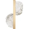 Pamono Brass and Alabaster Eclipse Wall Sconce by Matlight Milano> Wall Lights & Sconces
