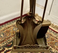 Outlet Pamono Brass Fireside Companion Tools, 1880s, Set of 3
