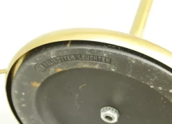 Outlet Pamono Brass Floor Lamp from Holtkötter Leuchten, 1980s