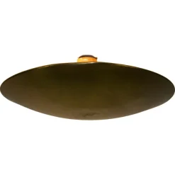 Pamono Brass Flush Mount by Florian Schulz, 1960s> Ceiling Lights
