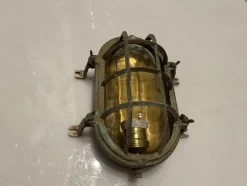 Pamono Brass Garden Nautical Sconces, 1940s, Set of 5> Garden Lighting