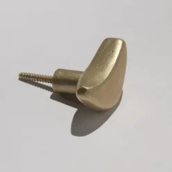 Pamono Brass Hardware Elemental Holds Moon Hook or Handle by Noah Spencer for Fort Makers, 2019