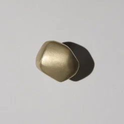 Pamono Brass Hardware Elemental Holds Pebble Hook or Handle by Noah Spencer for Fort Makers, 2019> Racks, Hooks & Valets