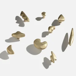 Best Pamono Brass Hardware Elemental Holds Bolt Hook or Handle by Noah Spencer for Fort Makers, 2019