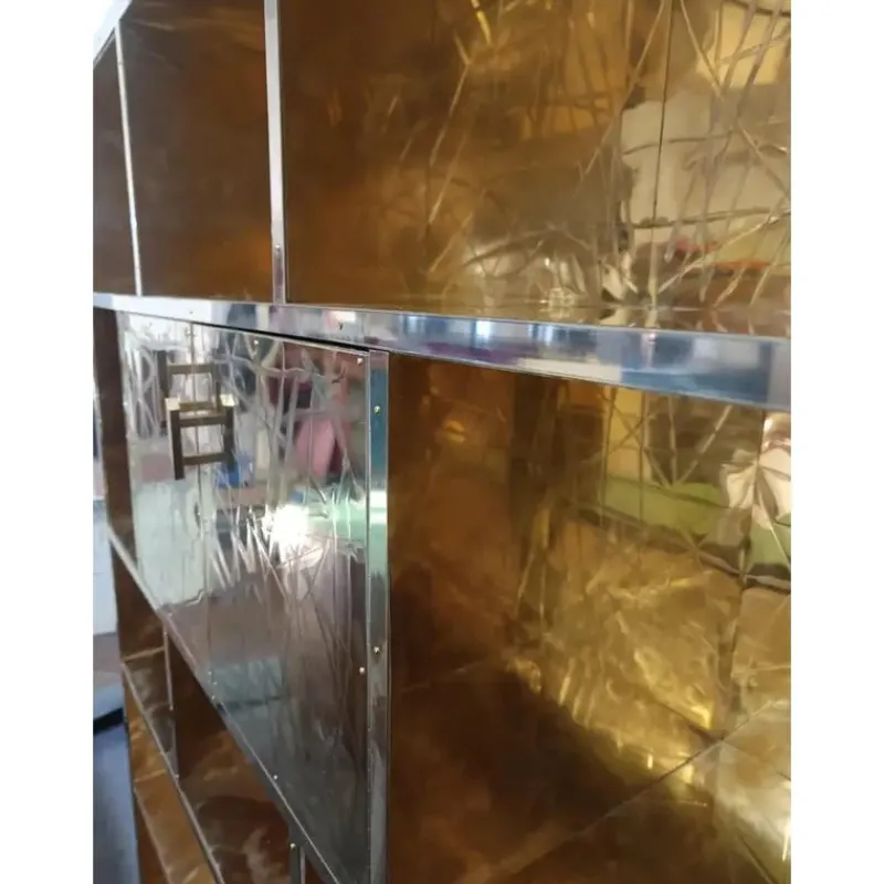 Pamono Brass Kitchen Pantry Bar by JustFurnituress Designer> Storage