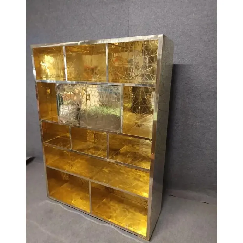 Pamono Brass Kitchen Pantry Bar by JustFurnituress Designer> Storage