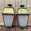 Outlet Pamono Brass Outdoor Lanterns, Set of 2