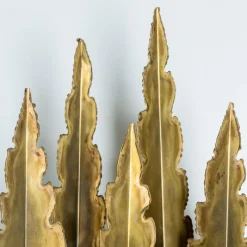 Pamono Brass Wall Sconces by Holm Sorensen, 1960, Set of 2><noscript><img width=