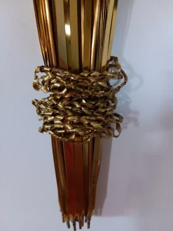 Pamono Brass Wall Sculpture by Daniel Dhaeseleer, 1970s> Wall Decor