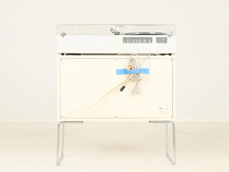 Pamono Braun Audio 300 and Braun L50 Speaker by Dieter Rams for Braun, 1960s, Set of 2
