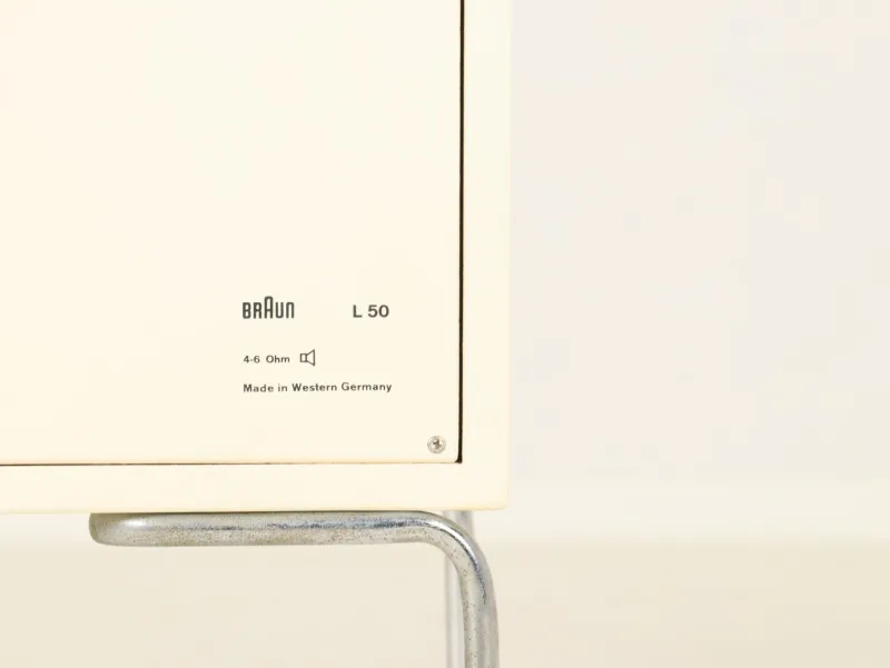 Pamono Braun Audio 300 and Braun L50 Speaker by Dieter Rams for Braun, 1960s, Set of 2
