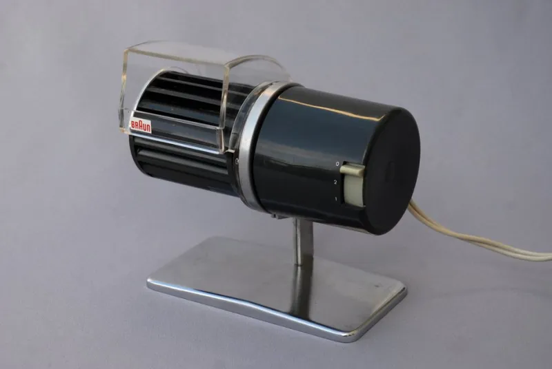 New Pamono Braun HL 121 Fan by Reinhold Weiss for Braun AG, 1970s