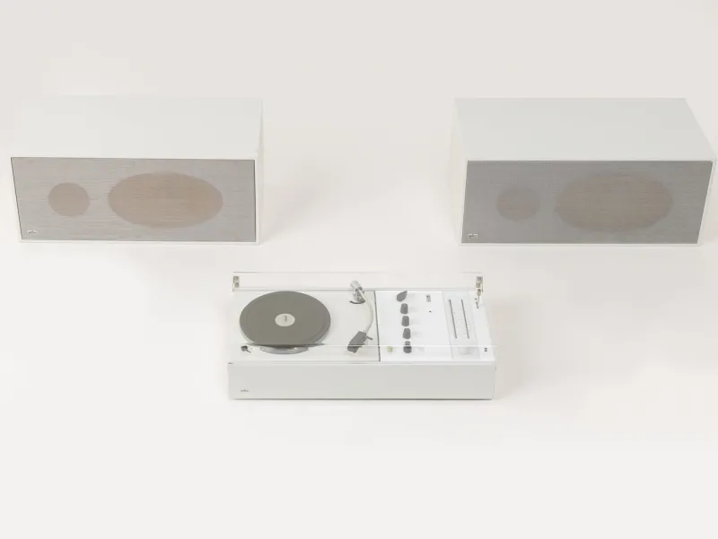 Pamono Braun Tc 20 & L 20 Mini Stereo Systems by Dieter Rams for Braun, 1970s, Set of 2> Electronics