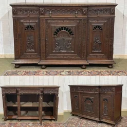 Clearance Pamono Breton Chestnut Sideboard, 1930s