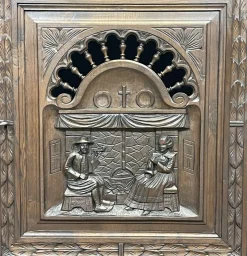Clearance Pamono Breton Chestnut Sideboard, 1930s