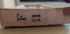 Hot Pamono Brick of the Holy Door of St. Peters, 1975