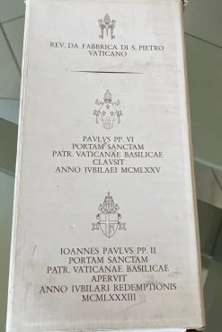 Hot Pamono Brick of the Holy Door of St. Peters, 1975