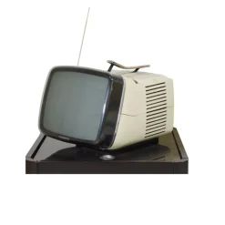 Pamono Brionvega Tv Algol 11 by Marco Zanuso Richard Sapper, 1960s> Electronics