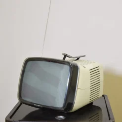 Pamono Brionvega Tv Algol 11 by Marco Zanuso Richard Sapper, 1960s><noscript><img width=