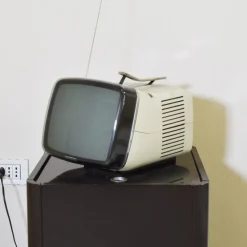 Pamono Brionvega Tv Algol 11 by Marco Zanuso Richard Sapper, 1960s><noscript><img width=