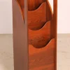 Pamono British Glasgow School Arts & Crafts Mahogany Magazine Rack, Early 20th Century> Magazine Racks