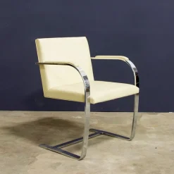 Pamono BRNO Flat Base Chair by Ludwig Mies van der Rohe, 1970s><noscript><img width=