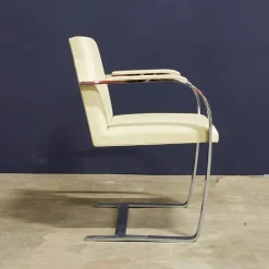 Pamono BRNO Flat Base Chair by Ludwig Mies van der Rohe, 1970s><noscript><img width=