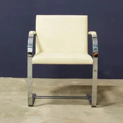 Pamono BRNO Flat Base Chair by Ludwig Mies van der Rohe, 1970s><noscript><img width=