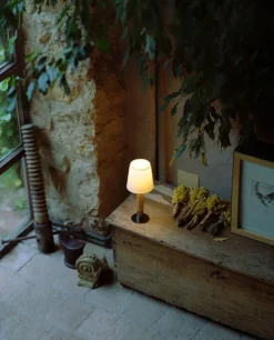 Clearance Pamono Bronze Básica Mínima Table Lamp by Santiago Roqueta for Santa & Cole