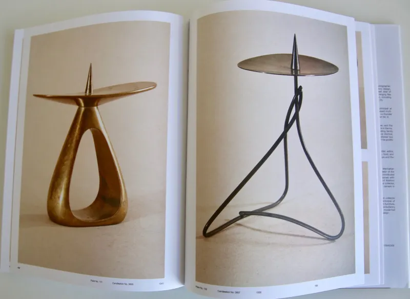 Pamono Bronze Candleholders by Carl Auböck, 1960s, Set of 2> Candleholders