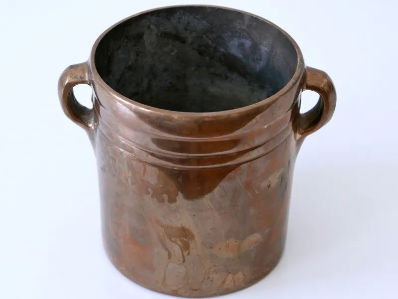 Hot Pamono Bronze Champagne Cooler by Esa Fedrigolli for Esart, Italy, 970s