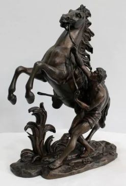 Pamono Bronze Cheval de Marly after G. Coustou, 19th Century> Classical|Sculpture
