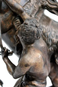 Pamono Bronze Cheval de Marly after G. Coustou, 19th Century><noscript><img width=