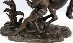 Pamono Bronze Cheval de Marly after G. Coustou, 19th Century><noscript><img width=