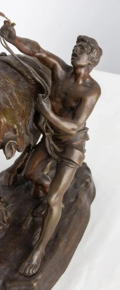 Pamono Bronze Cheval De Marly in the style of Guillaume Coustou, 1930s><noscript><img width=