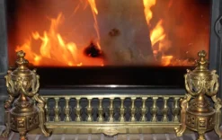 Sale Pamono Bronze Fireplace Tool Set, Set of 8