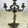 Online Pamono Bronze 5-Flame Candleholder, Italy, 1950s